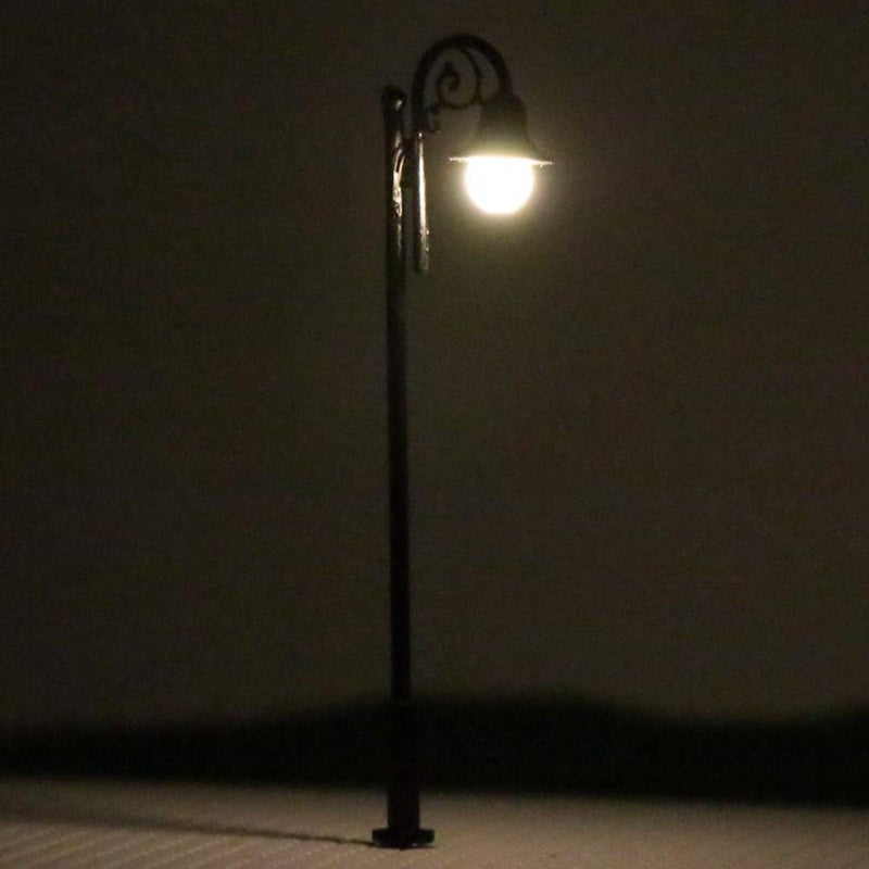 Evemodel LYM39 10pcs Model Railway Train Lamp Post 6.8cm or 2.68inch Street Lights HO OO Scale LEDs New - Image 3